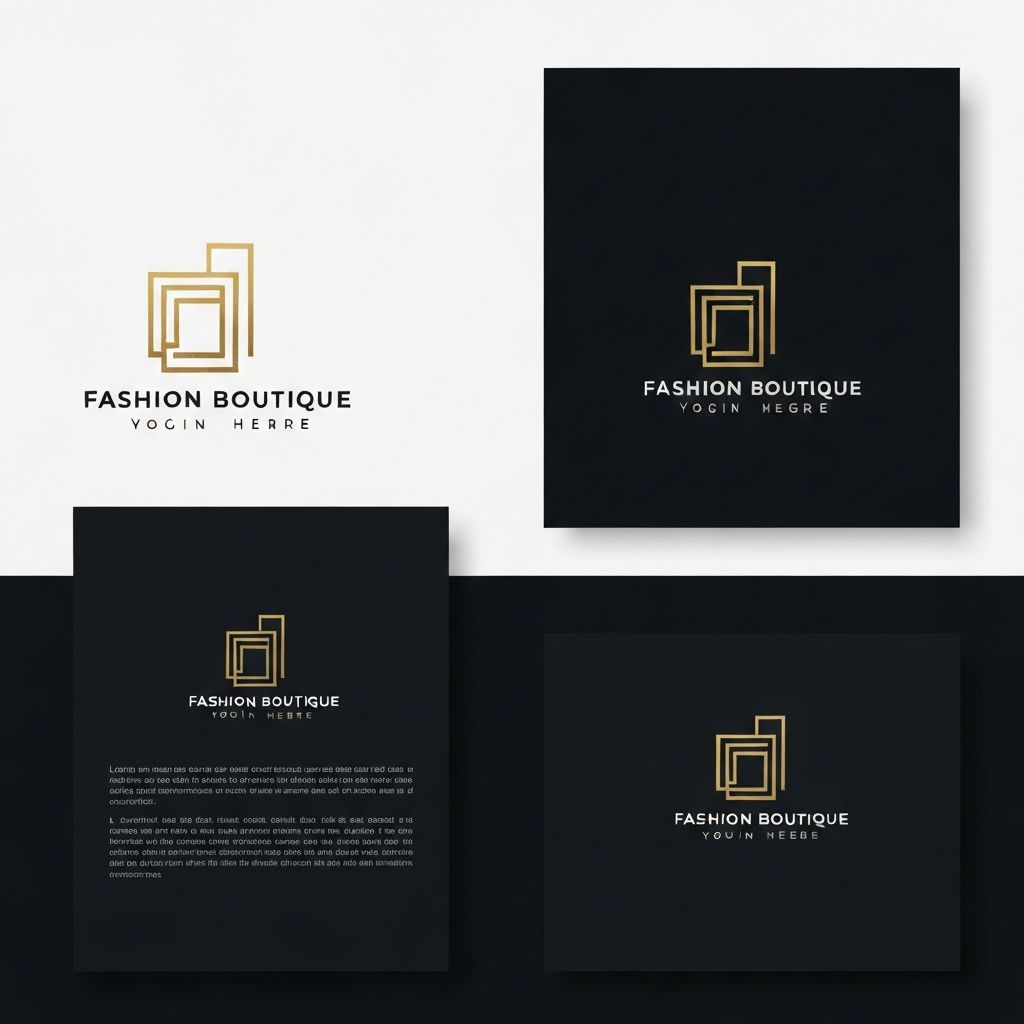 Logo pour une boutique de mode - Design moderne et elegant